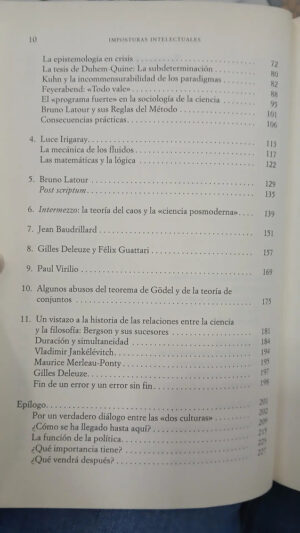 853184-MLA84775978956_052025 Imposturas Intelectuales - Alan Sokal, Jean Bricmont