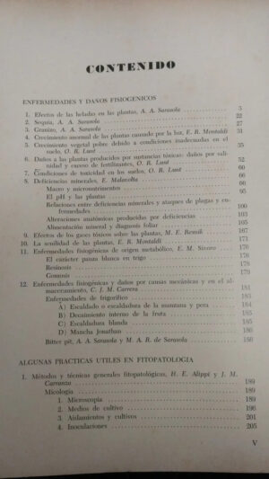 859666-MLA77274044798_072024 Fitopatología: Curso Moderno Tomo Iv - Sarasola