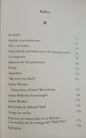 El Sonido Es Vida. El Poder De La Música - Daniel Barenboim