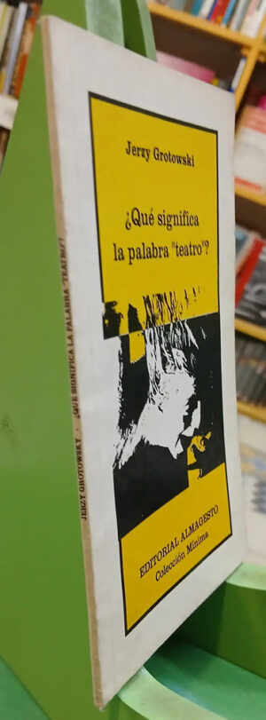 860661-MLA99704989698_122025 ¿qué Significa La Palabra Teatro? - Jerzy Grotowski