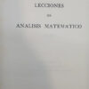 Lecciones De Análisis Matemático V. 1 Y 2 - Aldo Ghizzetti