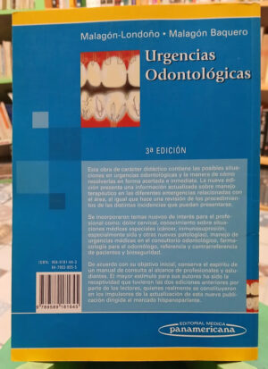861903-MLA90440628771_082025 Urgencias Odontológicas Malagón Londoño Baquero Panamericana