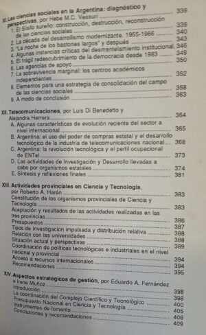 La Política De Investigación En Argentina - Oteiza
