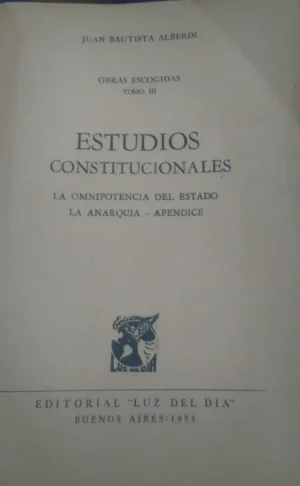 864878-MLA32605160008_102019 Estudios Constitucionales - Alberdi