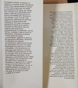 La Ópera - Enciclopedia Del Arte Lírico - Aguilar, 1979