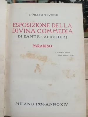 867299-MLA92894795136_092025 Exposizione Della Divina Commedia, Paradiso