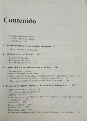 872444-MLA89134650637_082025 Química Inorgánica. Princ. Estructura Y Reactividad - Huheey
