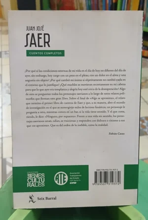 874631-MLA113683014610_072026 Cuentos Completos Tomo Ii - Juan José Saer -