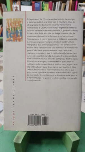 878612-MLA84776078252_052025 Imposturas Intelectuales - Alan Sokal, Jean Bricmont