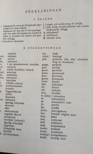 Svensk Spansk Ordbok - Diccionario Sueco/español