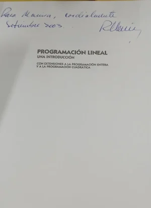 Programación Lineal - Rogelia Morán -