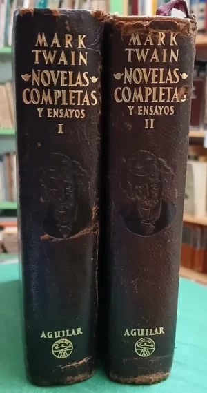 Mark Twain - Novelas Completas Y Ensayos T 1 Y 2  - Aguilar