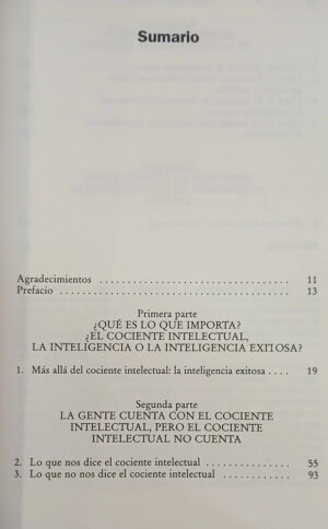 Inteligencia Exitosa - Robert J. Sternberg