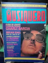 896684-MLA74325420330_022024 Revista El Musiquero Año 3 Nº 35 - 1988 - Tapa Charly García