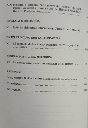 Novela Histórica Y Literatura Argentina - Inés Santa Cruz