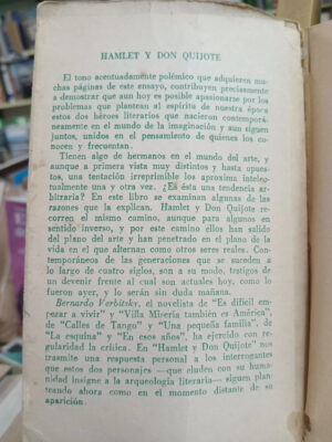 902150-MLA95734551074_102025 Hamlet Y Don Quijote, Bernardo Verbitsky