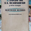 Elogio De La Ociosidad Y Otros Ensayos - Bertrand Russell