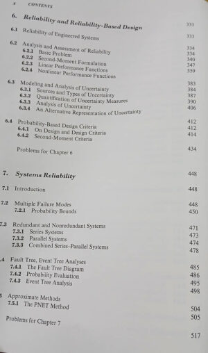 Probability Concepts In Engineering Planning And Design- Ang