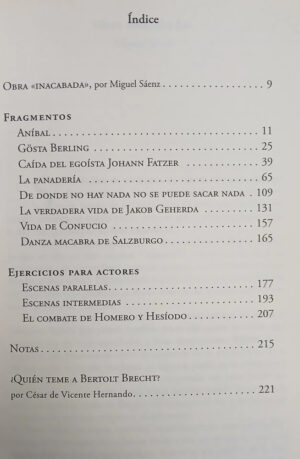 Obra Inacabada - Bertolt Brecht -