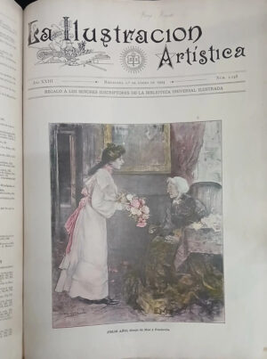 908072-MLA85351122188_062025 La Ilustración Artística Tomo Xxiii 1904 - Montaner Y Simón