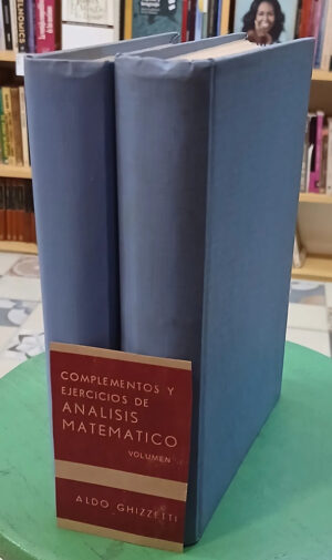909013-MLA112327785897_052026 Complementos Y Ejercicios De Análisis Mat V 1/ 2 - Ghizzetti
