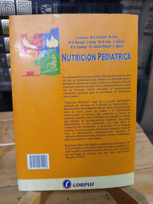 912650-MLA80378730365_112024 Nutrición Pediátrica - J. Lorenzo; E. Guidoni; M. Díaz...