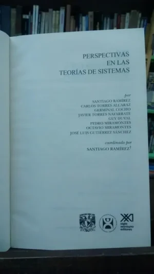 Perspectivas En Las Teorías De Sistemas - Aavv Ed. Siglo Xxi