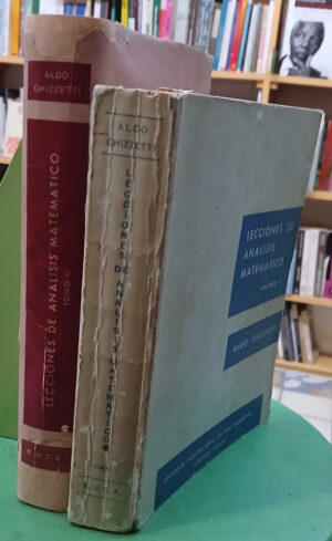 Lecciones De Análisis Matemático V. 1 Y 2 - Aldo Ghizzetti