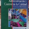 922745-MLA112402330031_052026 Administración Y Control De La Calidad - J Evans / W Lindsay