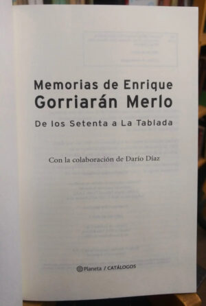 924163-MLA79297531871_092024 Memorias De Enrique Gorriarán Merlo Los Sententa La Tablada