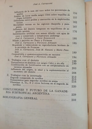 Ganadería Subtropical Argentina - José Ándres Carrazzoni