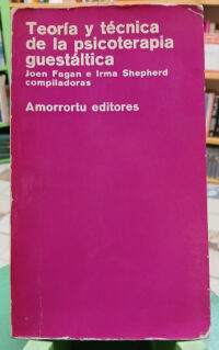 926536-MLA96082767192_102025 Teoría Y Técnica De Psicoterpia Guestálica - Fagan Shepherd