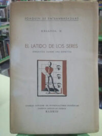 926671-MLA31346312175_072019 El Latido De Los Seres De Joaquin De Entrambasaguas - Ensayo
