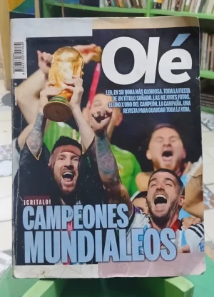 Revista Olé! Campeones Mundialeos