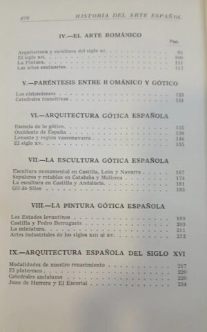 Historia Del Arte Español - J. A. Gaya Nuño