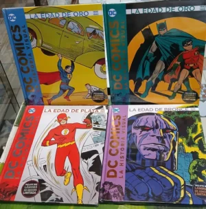 931067-MLA98880746907_112025 Dc Comics La Historia Visual Col. Completa 8 Tomos Impecable