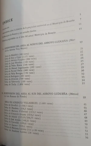 Historia De La Propiedad Territorial En El Municipio Rosario