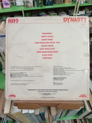Vinilo Lp Kiss Dynasty -1979-usado, Brazil Estándar