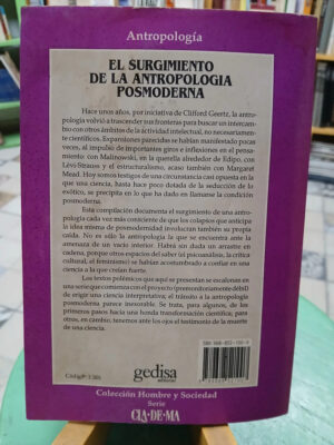 943554-MLA82712790285_022025 El Surgimiento De La Antropología Posmoderna-geertz,clifford