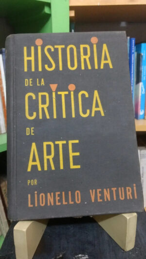 947119-MLA79138929794_092024 Historia De La Crítica De Arte - Lionello Venturi -
