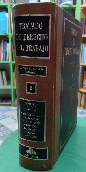 Tratado De Derecho Del Trabajo T3 - Antonio Vazquez Vialard