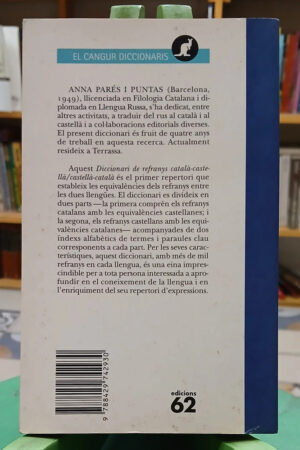 948324-MLA110666935661_042026 Diccionari De Refranys Catalá/castellá - Anna Parés I Puntas