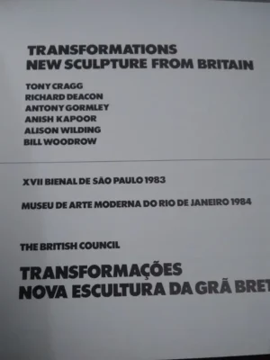956573-MLA43692672826_102020 Transformations New Sculpture From Britain - Cragg, Deacon..