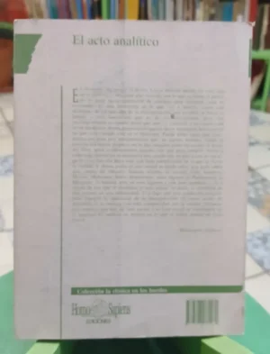 El Acto Analítico - Moustapha Safouan