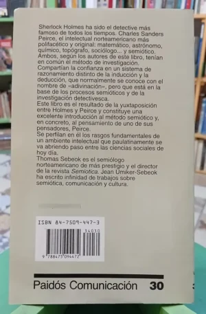 Sherlock Holmes Y Charles Peirce - Sebeok T. Y Sebeok J. U.