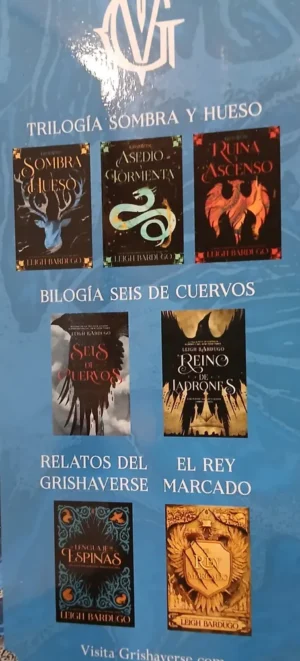 960663-MLA111250650608_052026 Trilogía Sombra Y Huesos T. 1 Y 2 - Leigh Bardugo