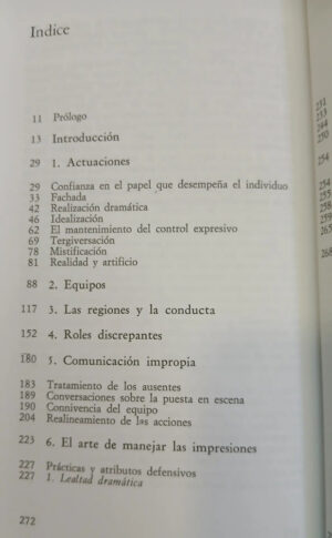 La Presentación De La Persona En La Vida Cotidiana - Goffman