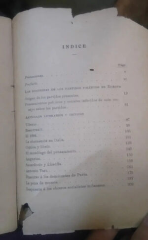 Las Doctrinas De Los Partidos Políticos En Europa Juan Bovio
