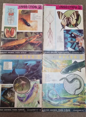 Reino Animal Para Niños - Lote 17 Números - 1969