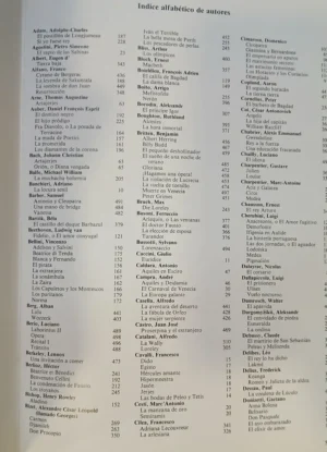 La Ópera - Enciclopedia Del Arte Lírico - Aguilar, 1979